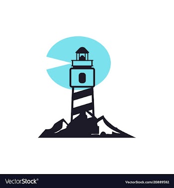  					Lighthouse logo vector image														