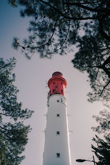 Lighthouse Near Tree