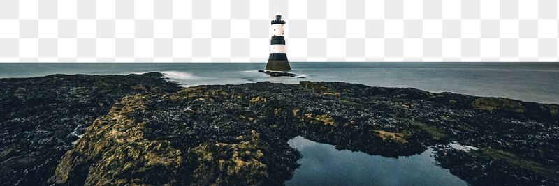 Lighthouse png border, ocean aesthetic, | Free PNG - rawpixel