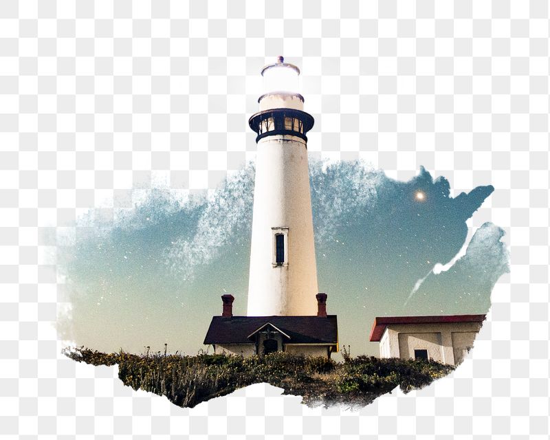 Lighthouse png sticker, transparent background | Free PNG - rawpixel