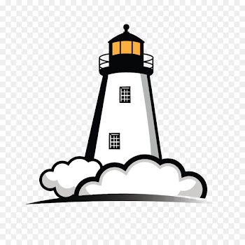 Lighthouse Technology Partners, Drawing, Line Art, White, Lighthouse PNG