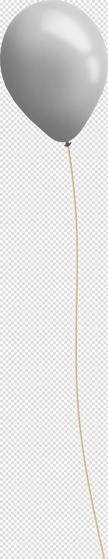 Lighting Angle, Grey beautiful balloon transparent background PNG clipart