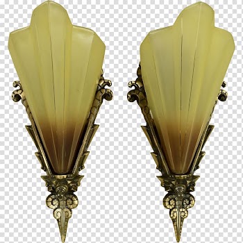Lighting, art deco transparent background PNG clipart