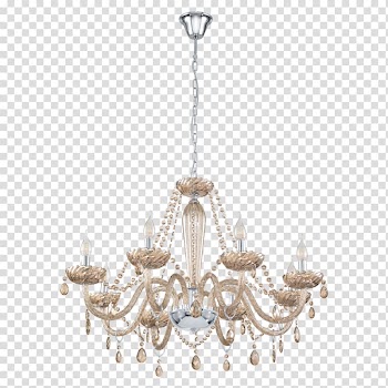 Lighting Chandelier EGLO Pendant light, chandelier transparent background PNG clipart