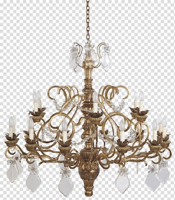 Lighting Chandelier Light fixture Lamp, lustre transparent background PNG clipart