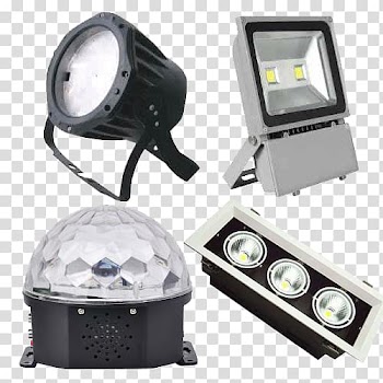 Lighting Light fixture Light-emitting diode Floodlight, Decorative effect of lamps and lanterns transparent background PNG clipart