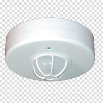 Lighting Occupancy sensor Motion Sensors, three-dimensional square business chin transparent background PNG clipart