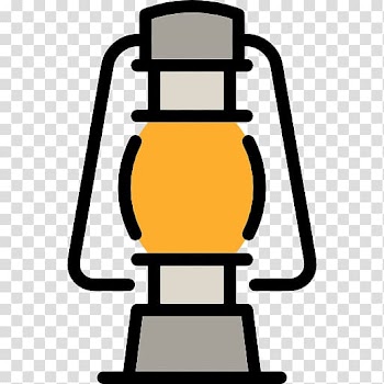 Lighting Oil lamp Scalable Graphics Icon, Creative Halloween transparent background PNG clipart