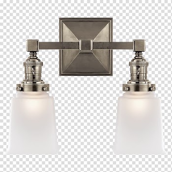 Lighting Sconce Bathroom, light transparent background PNG clipart