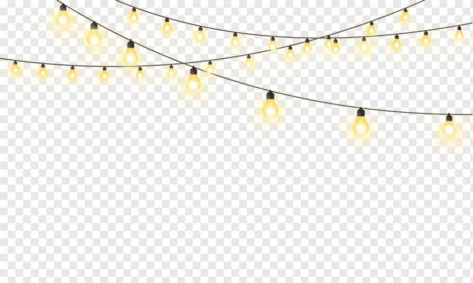 Lighting Star, Free creative pull string lights lighting, string lights, angle, white, free Logo Design Template png