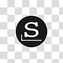 Lightness for burg, white and black S logo transparent background PNG clipart