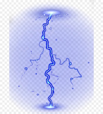 Lightning Blue Electricity - Blue Lightning 