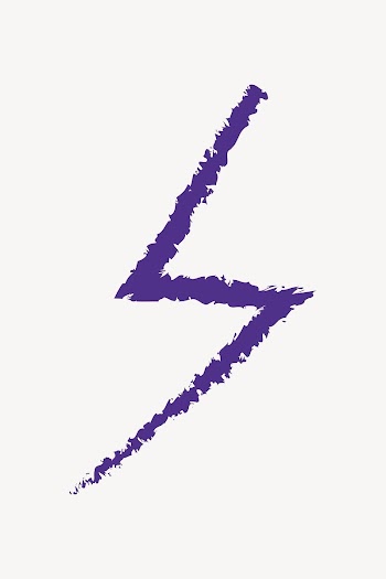 Lightning bolt collage element vector | Free Vector - rawpixel