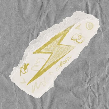 Lightning bolt doodle sticker, ripped | Free Vector - rawpixel