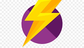 Lightning Cloud Electricity - A yellow lightning 