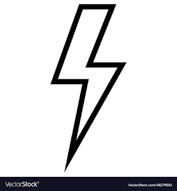 lightning electric icon bolt