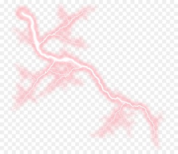 Lightning Red Weather Icon - Red Lightning 