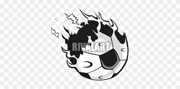 Lightning Soccer Ball Clip Art - Soccer Ball Clipart
