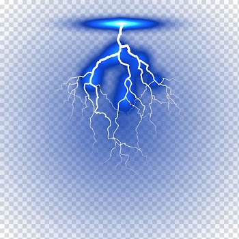 Lightning streak illustration, Electric current Lightning Electricity, Blue flash transparent background PNG clipart