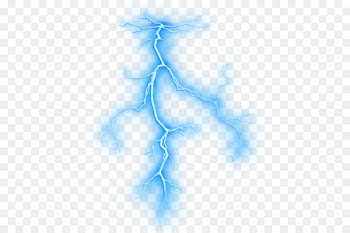 Lightning strike Cloud - light 