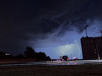 Lightning Strikes on Ground