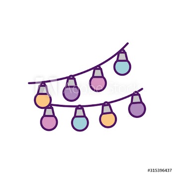 Lights banner design