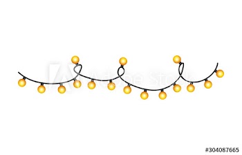 lights bulbs decoration christmas design