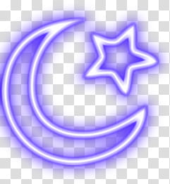 Lights, crescent moon and star illustration transparent background PNG clipart