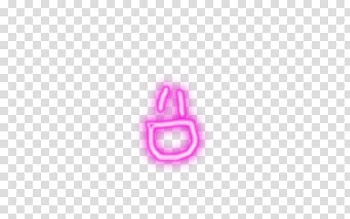 Lights Hechos X Mi, purple neon bag transparent background PNG clipart