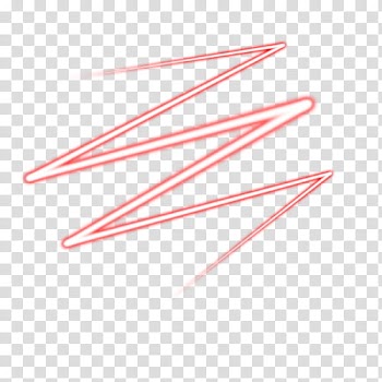 Lights, red zigzag illustration transparent background PNG clipart