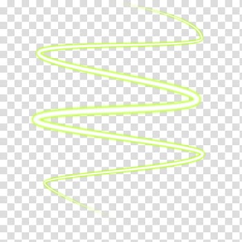 Lights, yellow spiral line art transparent background PNG clipart