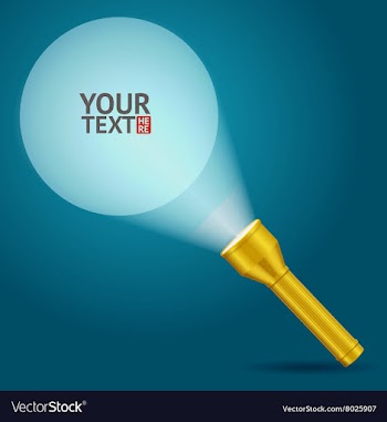  					Lignt Torch Banner vector image														
