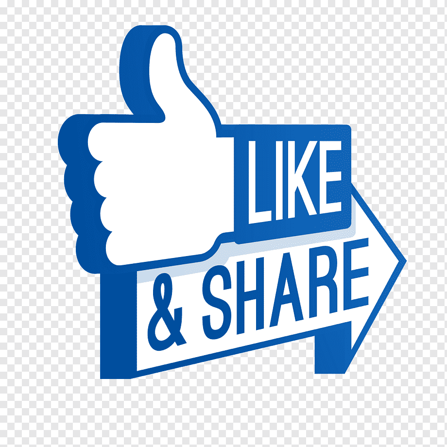 Like button Facebook Social media Computer Icons, Share, Facebook application, blue, text, hand png