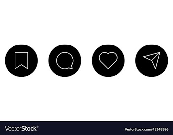 like comment share and save icons