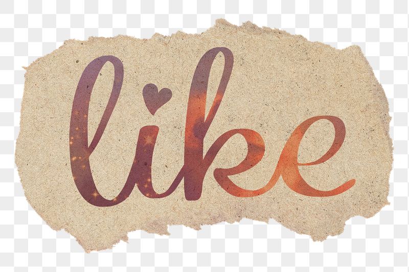 Like png word, ripped paper, | Free PNG - rawpixel