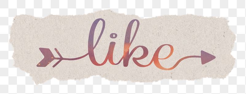 Like png word, ripped paper, | Free PNG - rawpixel