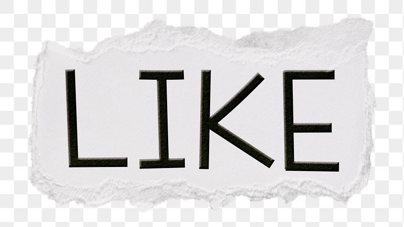 Like png word sticker, ripped | Free PNG - rawpixel