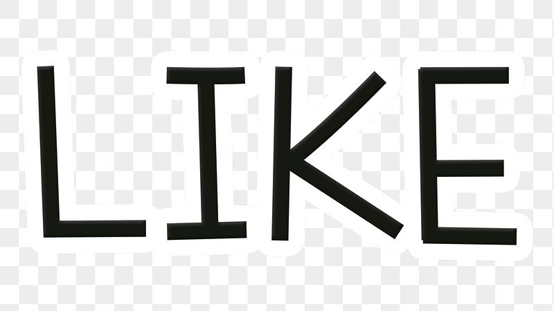Like png word sticker typography, | Free PNG - rawpixel