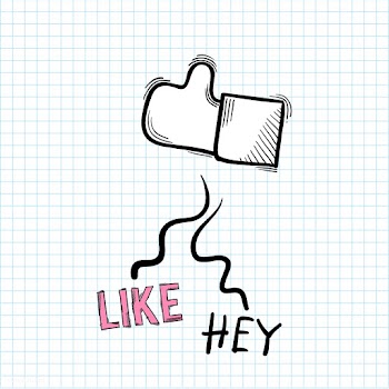 Like word isolated on background | Free stock vector - 60800