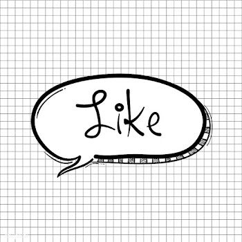 Like word isolated on background | Free stock vector - 60847