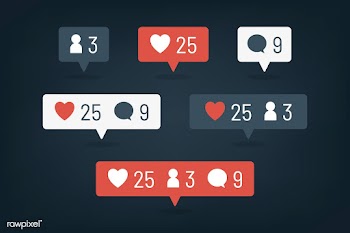 Likes and comments | Free stock vector - 586258