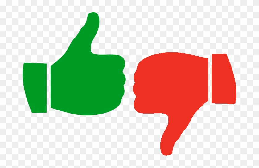 Likes And Dislikes - Thumbs Up Thumbs Down Transparent