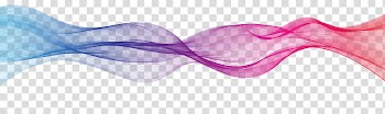 LIKES, blue and pink smoke transparent background PNG clipart