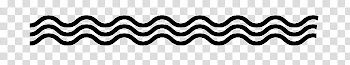 LIKES, curling black lines illustration transparent background PNG clipart