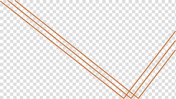 LIKES, orange v-line illustration transparent background PNG clipart