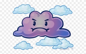 Lil' Mad Cloud By Sunnief - Notebook