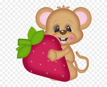 Фото, Автор ✿lili@ ✿ На Яндекс - Cartoon Mouse Strawberries