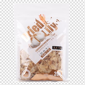 Lilium Tmall Taobao, Packaging dry white lily transparent background PNG clipart
