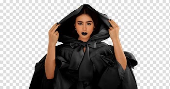 Lily Collins Halloween, Lily mala transparent background PNG clipart