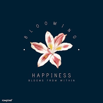 Lily flower badge | Free stock vector - 544943